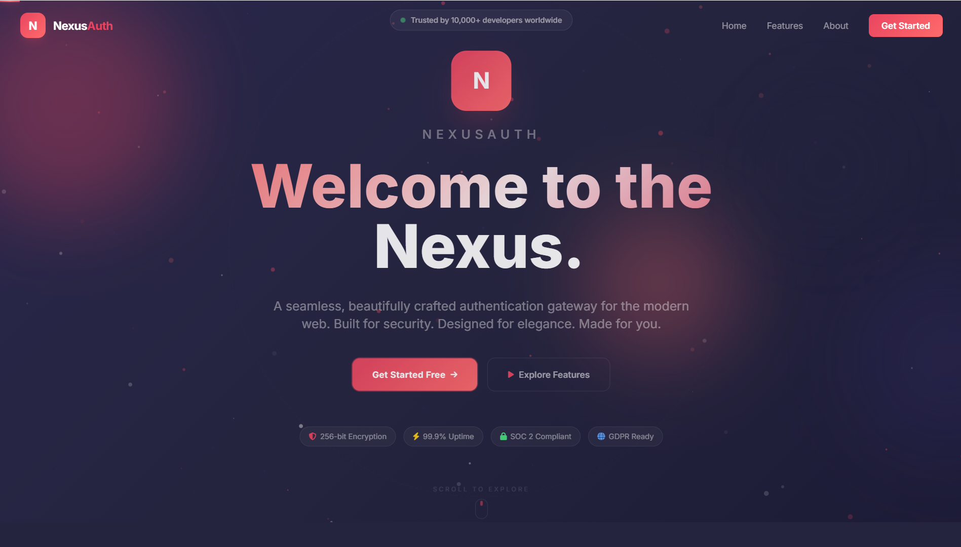 NexusAuth fintech authentication platform