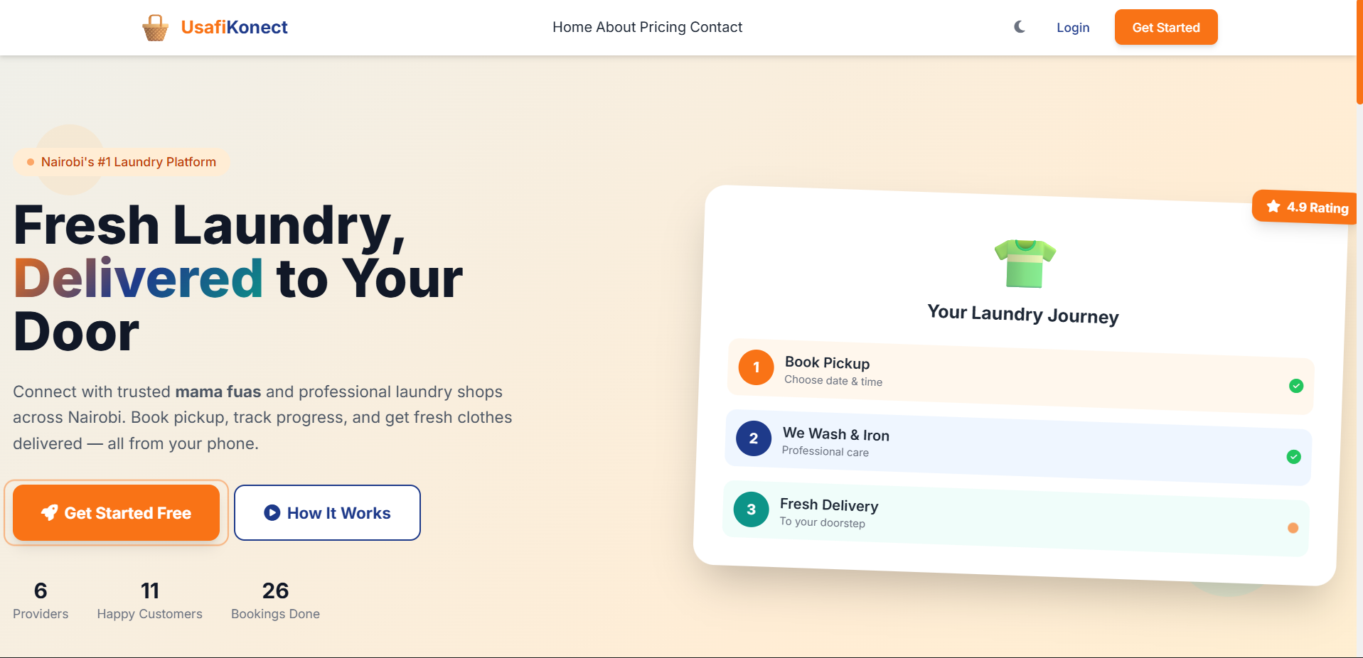 UsafiKonect enterprise platform
